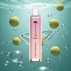 Hayati Pro Max 4000 Böf egyszer használatos e-cigaretta Mogu Mogu Licsi íz 1400mAh erős akkumulátorral