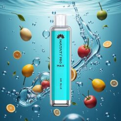 Hayati Pro Max 4000 Puffs Eldobható E-Cigi Mr Kék 1400mAh Újratölthető Akkumulátorral