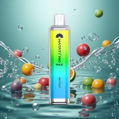 Hayati Pro Max 4000 Puffs Eldobható E-Cigi Skittles Ízű, 5% Nikotin, 1400mAh Eros Akkumulátor