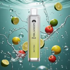 Hayati Pro Max 4000 Puffs Eldobható E-cigaretta Kólalime Ízű Kristály megjelenésű, 1400mAh erős akkumulátorral