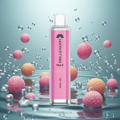 Hayati Pro Max 4000 Puffs Eldobható E-cigaretta Mr Pink Kettős 1.1 Ohm Mesh Coil