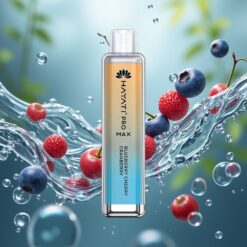 Hayati Pro Max 4000 Puffs Eldobható E-cigaretta Áfonya-Cseresznye-Áfonya (1400mAh)