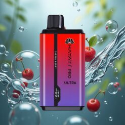 Hayati Pro Ultra 15000 Puffs 2 12ml E-Liquid Cseresznye-Bogyós Ízú Eldobható E-cigaretta