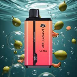 Hayati Pro Ultra 15000 Puffs 2 12ml E-Liquides Mangosztán Ízesítésű Egyszerhasználatos E-Cigaretta