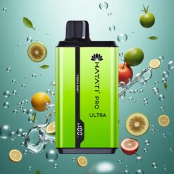 Hayati Pro Ultra 15000 Puffs Eldobható E-Cigi 2 12ml E-Liquid Friss Mentol Ízű