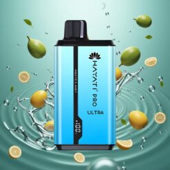 Hayati Pro Ultra 15000 Puffs Eldobható E-Cigi 2 12ml E-Liquid Kapacitás Mentolos Pezsgő Menta
