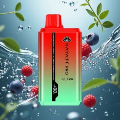 Hayati Pro Ultra 15000 Puffs Eldobható E-Cigi Áfonya Eper Mentolos 2 12ml E-Liquid Kapacitású