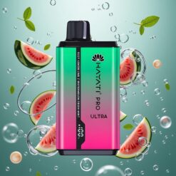 Hayati Pro Ultra 15000 Puffs Eldobható E-cigaretta 2 12ml E-liquid Kapacitású Fizzy Citrom és Lime Ízesítésű