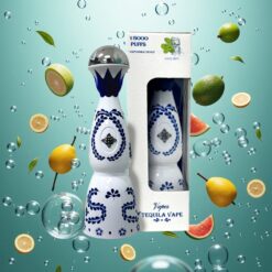 Humo Azul 15000 Bukkanás Eldobható E-Cigi 20mL Előre Töltött E-liquid Tartállyal – Hűvös Mentol