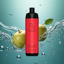 RandM Fumot Shisha 10000 Puffs Egyszer használható e-cigaretta Két Alma íz 18ml előre töltött e-lélegzettel