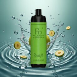 RandM Fumot Shisha 10000 Puffs Eldobható E-cigaretta Dupla Alma Ízú 18ml Előre Töltött E-léggel