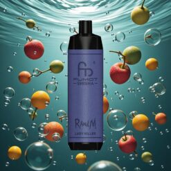 RandM Fumot Shisha 10000 Puffs Eldobható E-cigaretta Lady Killer – 18ml Előre Töltött E-liquid