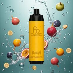 RandM Fumot Shisha 10000 Puffs Eldobható E-cigaretta Édes PassióGyümölcs Íz 18ml Előre Töltött E-léggel