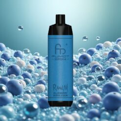 RandM Fumot Shisha 10000 Puffs Eldobható E-szigaretta 18ml Előre Töltött Likviddel, Áfonyás Buborékrágó