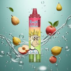 RandM Fumot Tornado 15000 Puffs Eldobható E-cigaretta Alma Őszibarack Körte