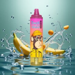 RandM Fumot Tornado 15000 Puffs Eldobható E-cigaretta Banán Jég 25ml Folyadékkapacitással