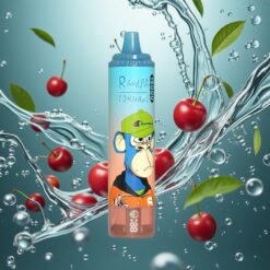 RandM Fumot Tornado 15000 Puffs Eldobható E-cigaretta Cseresznyes Kóla 25ml Folyadékkapacitással