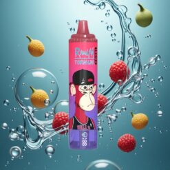 RandM Fumot Tornado 15000 Puffs Eldobható E-cigaretta Kékepres Málna 25ml Folyadékkapacitású