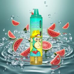 RandM Fumot Tornado 15000 Puffs Eldobható E-szigaret Görögdinnye Jéggel 25ml Folyadékkapacitással