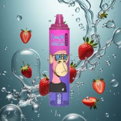 RandM Fumot Tornado 15000 Puffs Type-C feltöltéssel E-liquides Eldobható Vape Epre-Málna