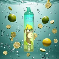 RandM Fumot Tornado 15000 Puffs Type-C töltéses Eldobható Vape Citrom-Lime Íz