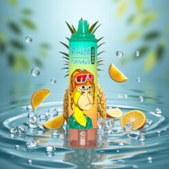 RandM Fumot Tornado 15000 Puffs eldobható e-cigaretta Ananász Jég 25ml folyadékkapacitással