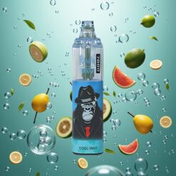 RandM Fumot Tornado 7000 Eldobható E-Cigi 850 MAH Akkumulátorral Cool Mentol Ízű