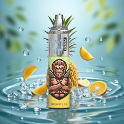 RandM Fumot Tornado 7000 Puffs Egyszerhasználatos E-cigaretta Ananász Jég 14 ML E-liquid-el