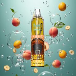 RandM Fumot Tornado 7000 Puffs Eldobható E-cigaretta Barack-Mangó Íz, 850 MAH Akkumulátor