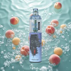 RandM Fumot Tornado 7000 Puffs Eldobható E-cigaretta Barackjég (14 ML E-liquid)