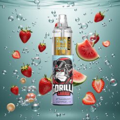 RandM Fumot Tornado 7000 Puffs Eldobható E-cigaretta Eper-Görögdinnye Íz, 850 MAH Akkumulátor