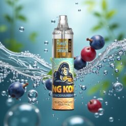 RandM Fumot Tornado 7000 Puffs Eldobható E-cigaretta Feketeribizli Menta 14 ML E-liquid