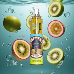 RandM Fumot Tornado 7000 Puffs Eldobható E-cigaretta Kivi Passiógyümölcs Guava 14 ML E-liquid Léggel Szabályozható