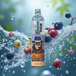 RandM Fumot Tornado 7000 Puffs Eldobható E-cigaretta Szőlő Jég 14 ML E-liquid