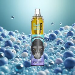 RandM Fumot Tornado 7000 Puffs Eldobható E-cigaretta Áfonyás Buborékrágó 850 MAH Akkumulátorral