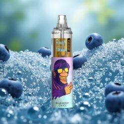 RandM Fumot Tornado 7000 Puffs Eldobható E-cigaretta Áfonya Jéggel, Mesh Coil Technológiaval