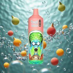 RandM Fumot Tornado 9000 Puffs Gummy Bear Íz 850 mAh Újratölthető Elektromos Cigaretta